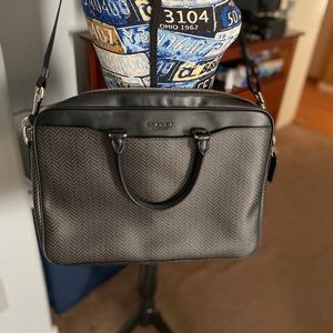 Coach brief case/ laptop bag